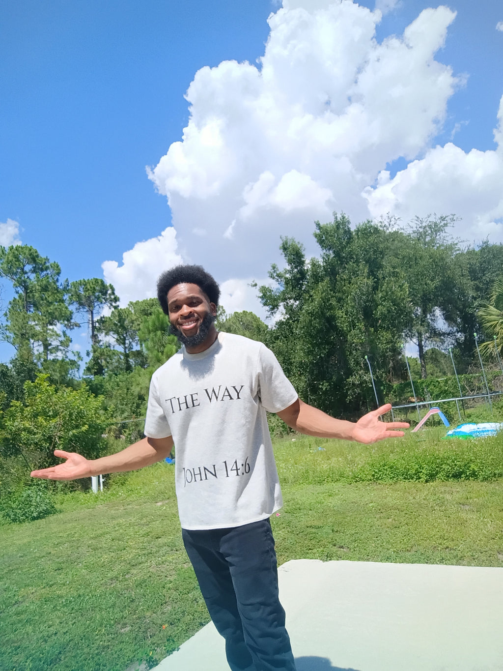 The Way — Knitted Classic Tee | John 14:6